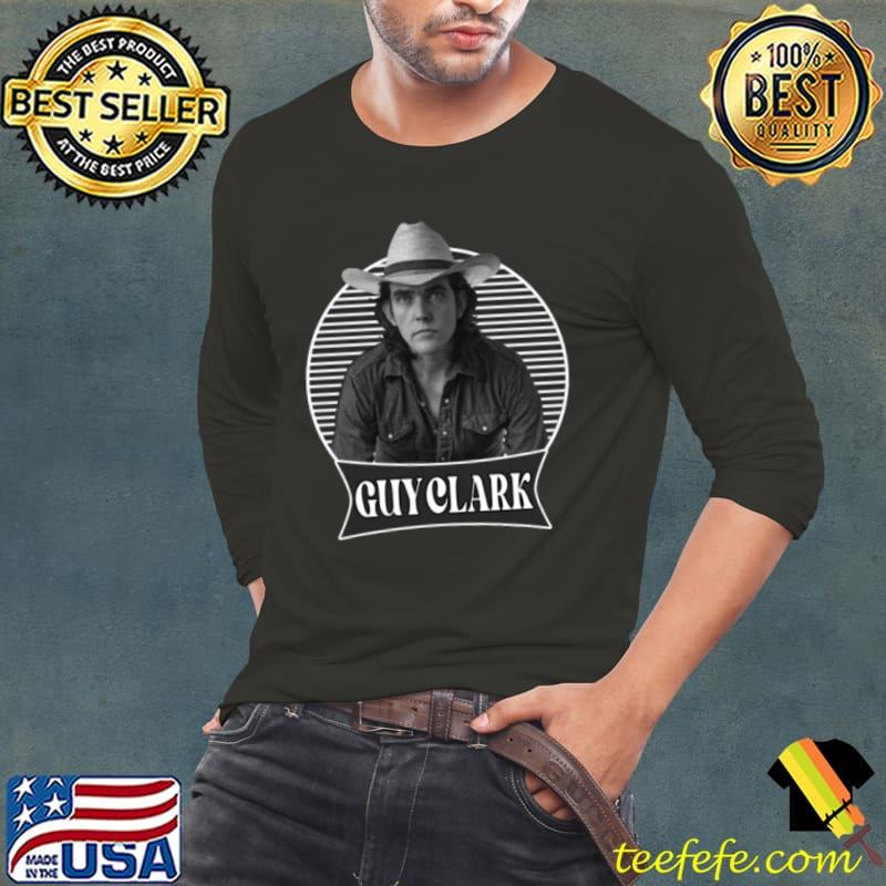 Guy Clark American folk and country singer-songwriter and luthier 80s Singer Country  T-Shirt