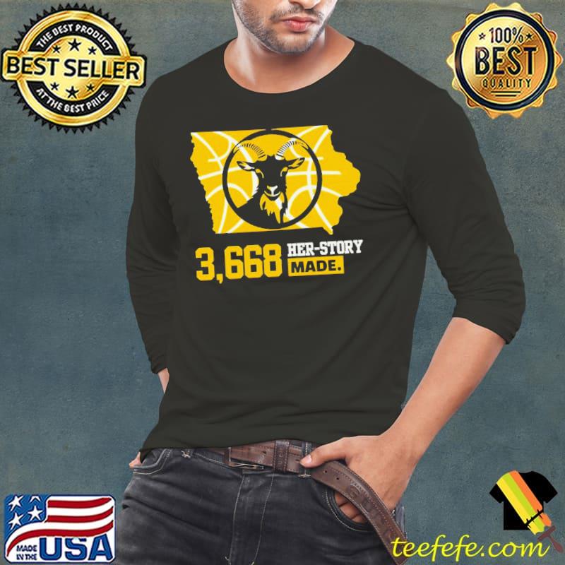 Her story made 3668 Caitlin Clark 22 s Long Sleeve Tee Her story made 3668 Caitlin Clark 22 s Long Sleeve Tee