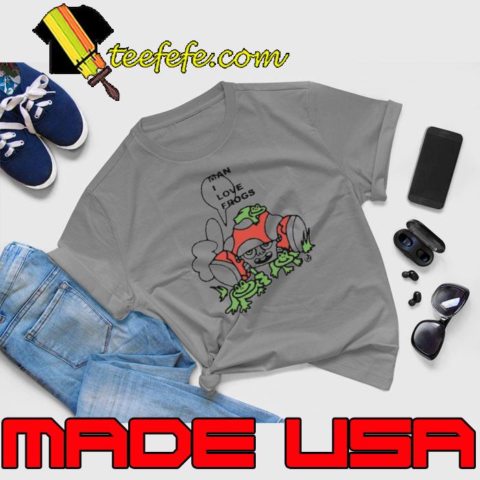 Honey tv man i love frog shirt