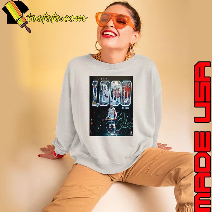 Honor T J Oshie 1k Games Washington Capitals TJ1k NHL Shirt Sweatshirt Honor T J Oshie 1k Games Washington Capitals TJ1k NHL Shirt Sweatshirt