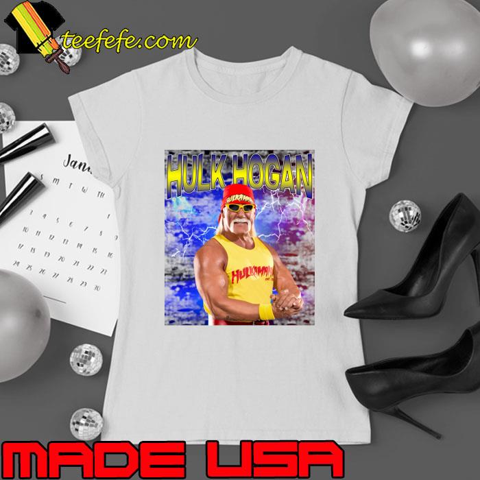 HULK HOGAN American retired professional wrestler T-Shirt Ladies tee HULK HOGAN American retired professional wrestler T-Shirt Ladies tee