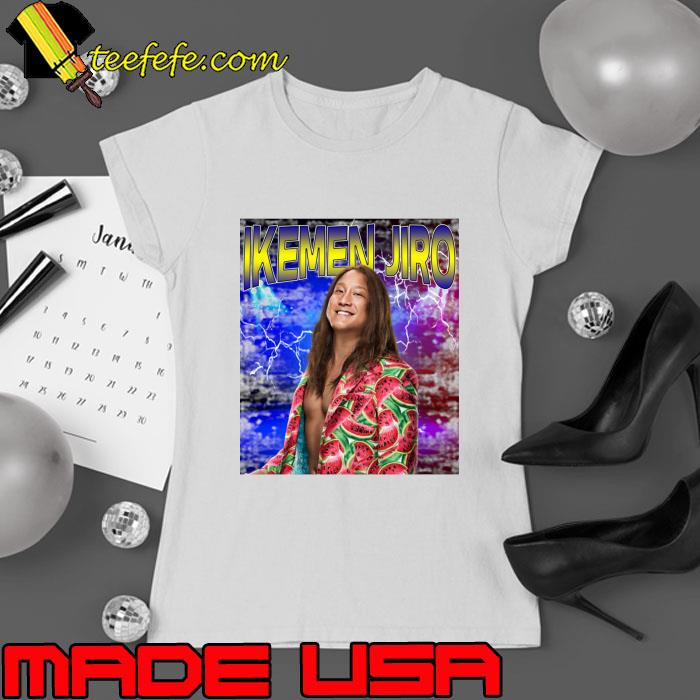 IKEMEN JIRO Japanese professional wrestler T-Shirt Ladies tee IKEMEN JIRO Japanese professional wrestler T-Shirt Ladies tee