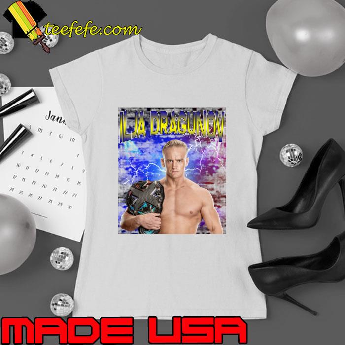 ILJA DRAGUNOV Russian-German professional wrestler T-Shirt Ladies tee ILJA DRAGUNOV Russian-German professional wrestler T-Shirt Ladies tee