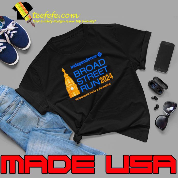 Independence Cross Broad Street Run 2024 shirt