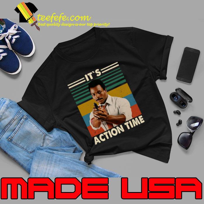 It's Action time Carl Weathers Vintage T-Shirt Unisex It's Action time Carl Weathers Vintage T-Shirt Unisex
