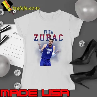 Ivica Zubac Croatian professional basketball player for Los Angeles Clippers T-Shirt