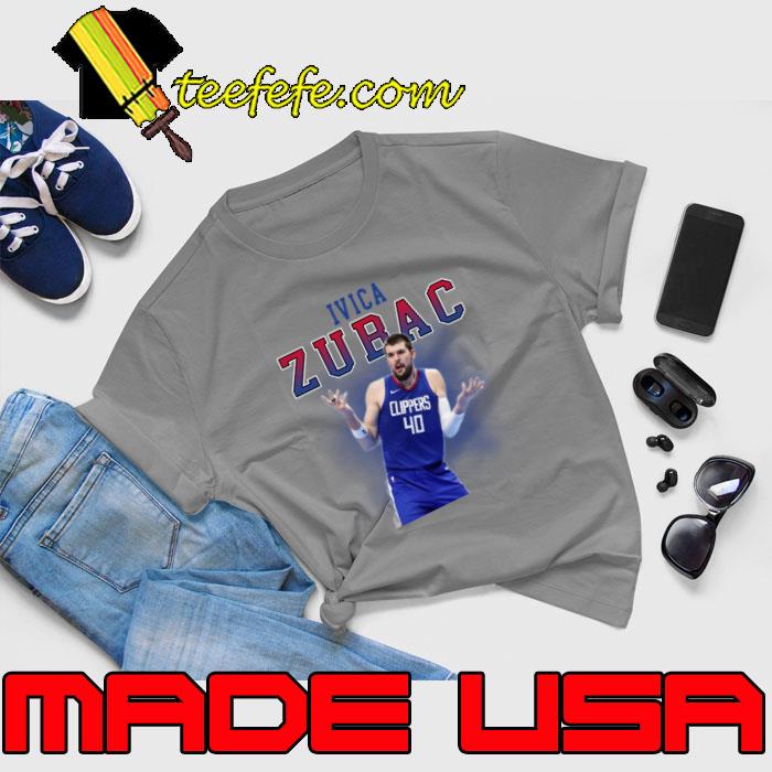 Ivica Zubac Croatian professional basketball player for Los Angeles Clippers T-Shirt Unisex Ivica Zubac Croatian professional basketball player for Los Angeles Clippers T-Shirt Unisex