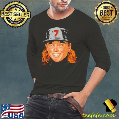 Jackson Holliday Baltimore Orioles Face Portrait Shirt
