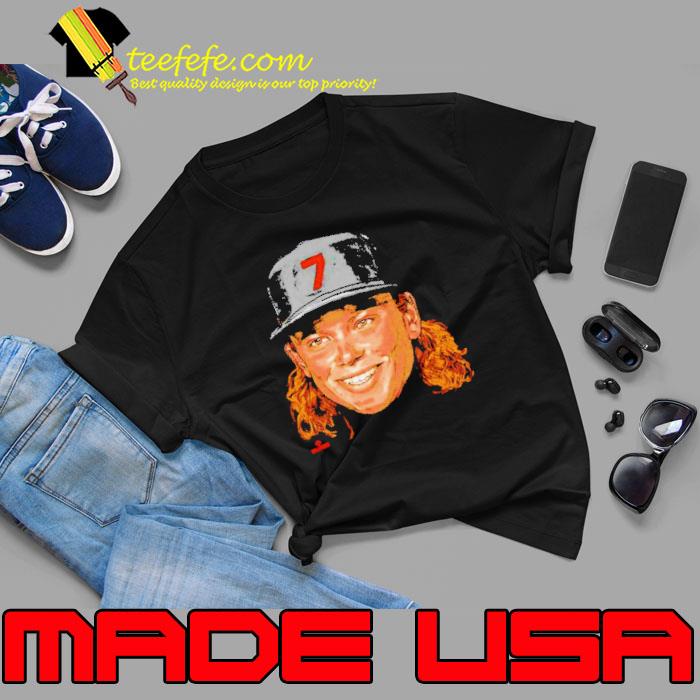 Jackson Holliday Baltimore Orioles Face Portrait Shirt Unisex Jackson Holliday Baltimore Orioles Face Portrait Shirt Unisex