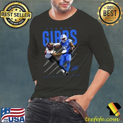 Jahmyr Gibbs Signature American football running back for the Detroit Lions T-Shirt