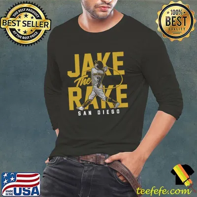 Jake Cronenworth American professional baseball infielder Jake The Rake T-Shirt