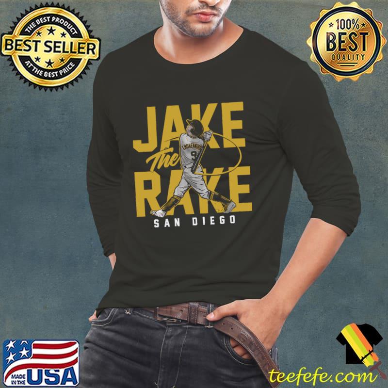 Jake Cronenworth American professional baseball infielder Jake The Rake T-Shirt