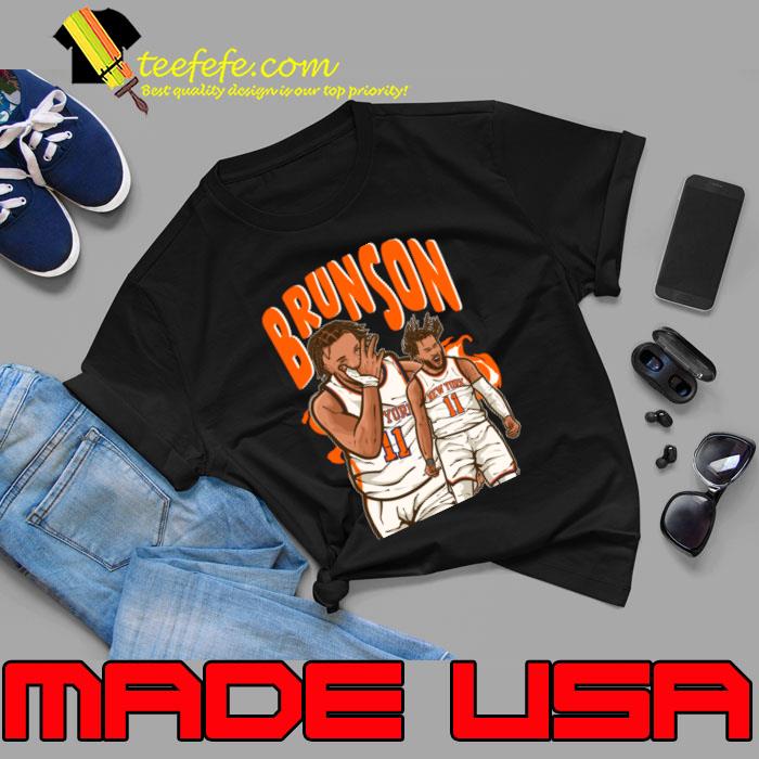 Jalen Brunson Cartoon American professional basketball player T-Shirt Unisex Jalen Brunson Cartoon American professional basketball player T-Shirt Unisex