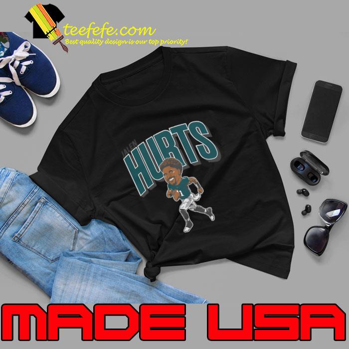 Jalen Hurts American football quarterback Caricature T-Shirt Unisex Jalen Hurts American football quarterback Caricature T-Shirt Unisex