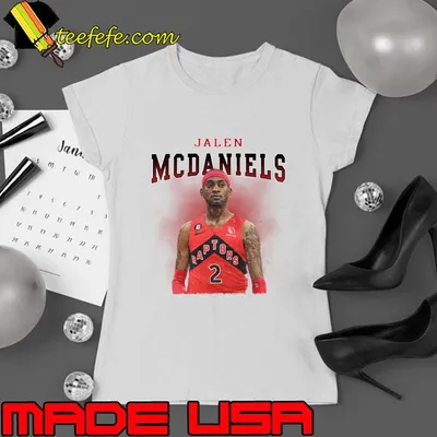 Jalen McDaniels American professional basketball player for the Toronto Raptors T-Shirt