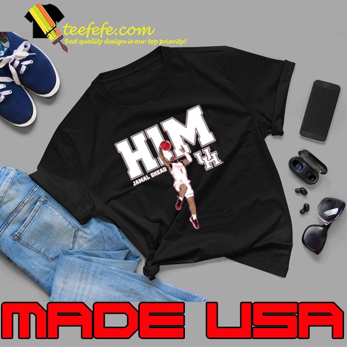 Jamal Shead H1M American college basketball player for the Houston Cougars T-Shirt Unisex Jamal Shead H1M American college basketball player for the Houston Cougars T-Shirt Unisex