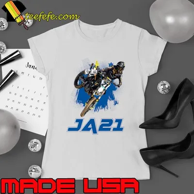 Jason Anderson JA21 American professional Motocross and Supercross racer T-Shirt
