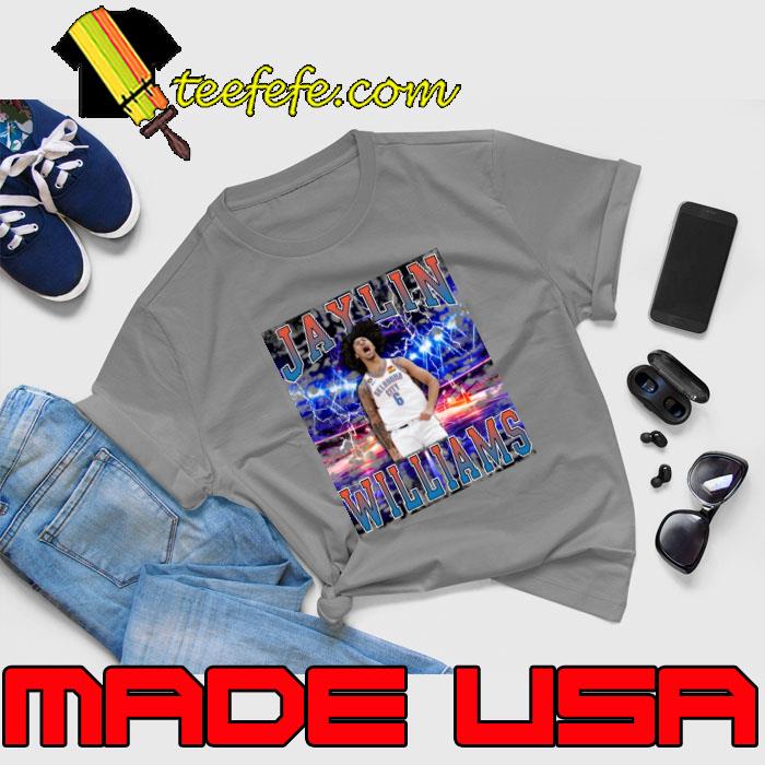 Jaylin Williams American professional basketball player the Oklahoma City Thunder T-Shirt Unisex Jaylin Williams American professional basketball player the Oklahoma City Thunder T-Shirt Unisex
