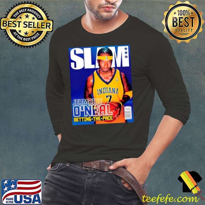 Jermaine O’Neal Indiana Pacers SLAM s Long Sleeve Tee Jermaine O’Neal Indiana Pacers SLAM s Long Sleeve Tee
