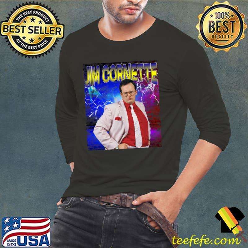 JIM CORNETTE American author and podcaster T-Shirt Long Sleeve Tee JIM CORNETTE American author and podcaster T-Shirt Long Sleeve Tee