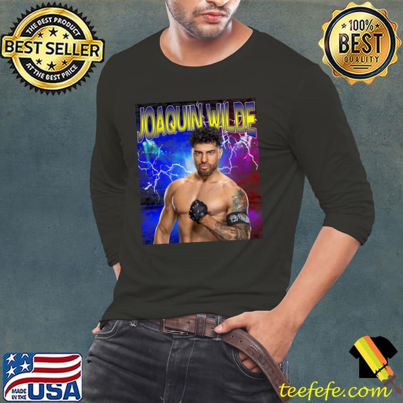 JOAQUIN WILDE American professional wrestler T-Shirt Long Sleeve Tee JOAQUIN WILDE American professional wrestler T-Shirt Long Sleeve Tee