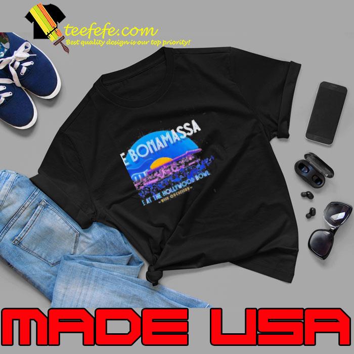 Joe Bonamassa Live At The Hollywood Bowl Guitar Shirt Joe Bonamassa Live At The Hollywood Bowl Guitar Shirt