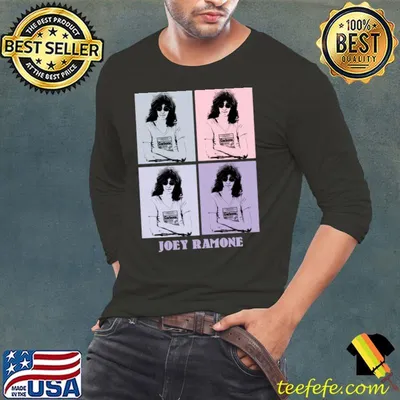 Joey Ramone Pop Art American singer best known as the lead vocalist T-Shirt