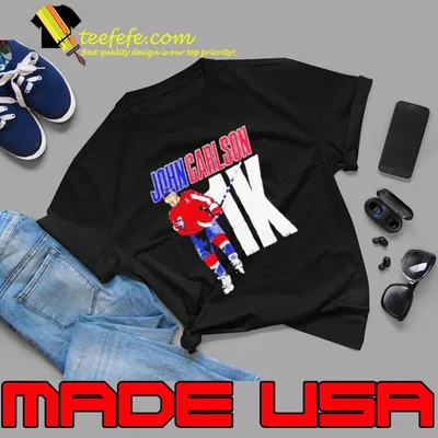 John Carlson Washington Capitals 1000 Games Shirt