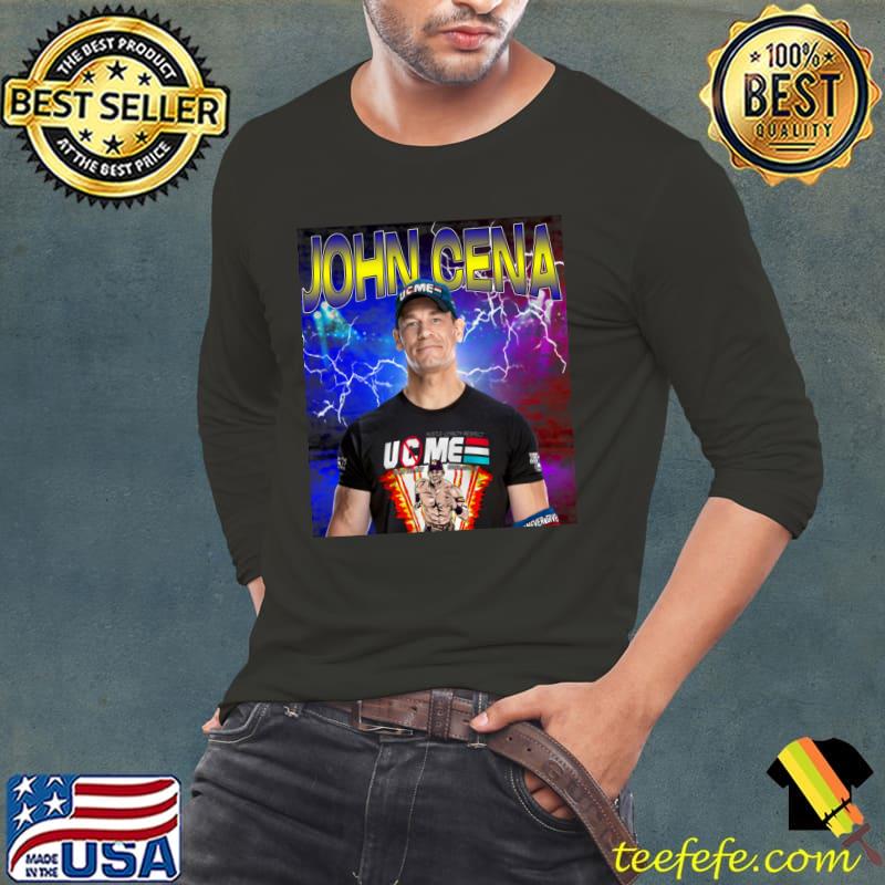 JOHN CENA As a wrestler performing part-time T-Shirt Long Sleeve Tee JOHN CENA As a wrestler performing part-time T-Shirt Long Sleeve Tee