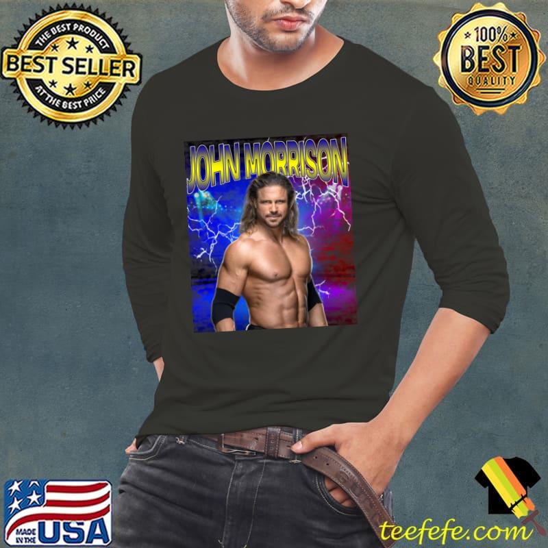JOHN MORRISON American professional wrestler and actor T-Shirt Long Sleeve Tee JOHN MORRISON American professional wrestler and actor T-Shirt Long Sleeve Tee
