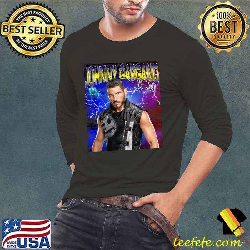 JOHNNY GARGANO American professional wrestler T-Shirt Long Sleeve Tee JOHNNY GARGANO American professional wrestler T-Shirt Long Sleeve Tee