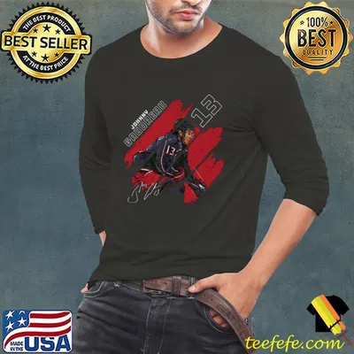 Johnny Gaudreau Columbus Stripes American professional ice hockey winger T-Shirt