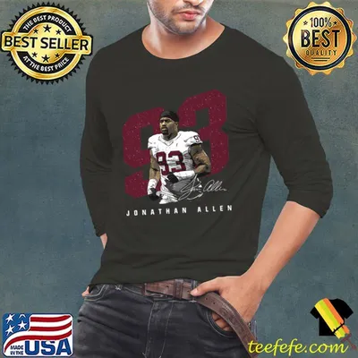 Jonathan Allen Washington Player Number T-Shirt