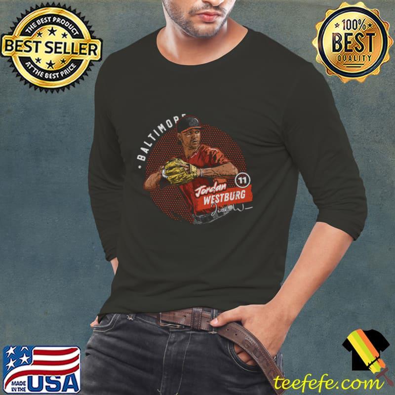 Jordan Westburg American professional baseball shortstop Baltimore Dots T-Shirt Jordan Westburg American professional baseball shortstop Baltimore Dots T-Shirt