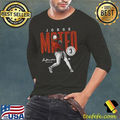 Jorge Mateo Dominican professional baseball shortstop Baltimore Card T-Shirt