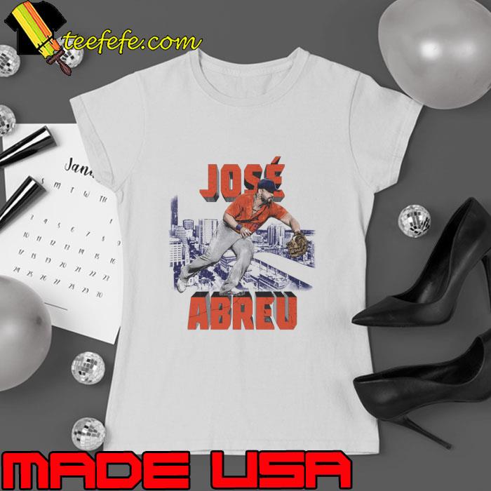 Jose Abreu Houston Block Cuban-born professional baseball first baseman T-Shirt Jose Abreu Houston Block Cuban-born professional baseball first baseman T-Shirt