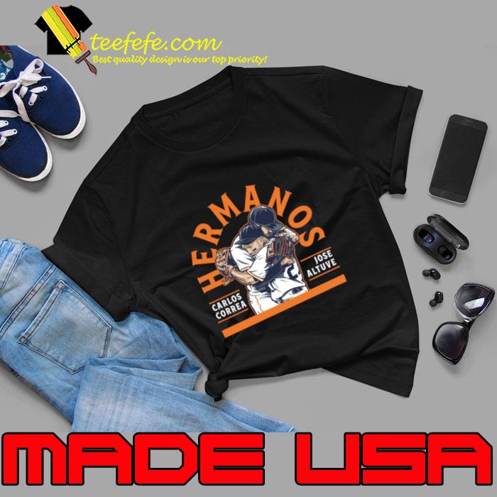 Jose Altuve & Carlos Correa Hermanos T-Shirt Unisex Jose Altuve & Carlos Correa Hermanos T-Shirt Unisex