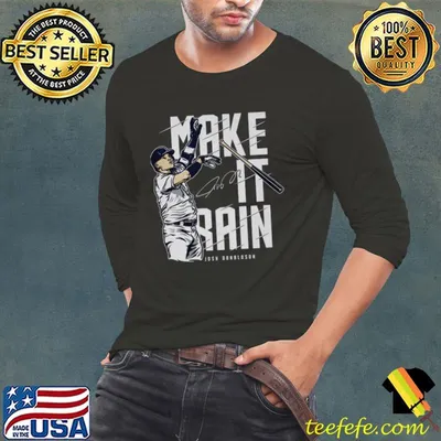 Josh Donaldson American former professional baseball third baseman New York Y Make It Rain T-Shirt