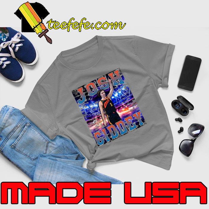 Josh Giddey Australian professional basketball player for Oklahoma City Thunder T-Shirt Unisex Josh Giddey Australian professional basketball player for Oklahoma City Thunder T-Shirt Unisex