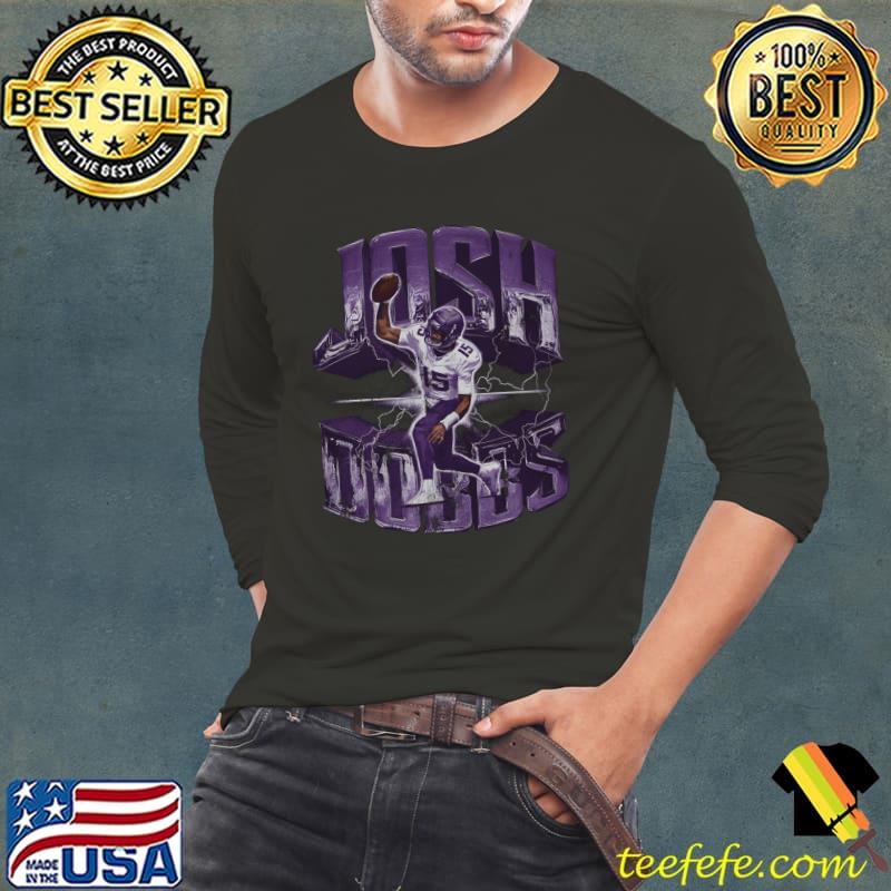 Joshua Dobbs American football quarterback Minnesota 3D T-Shirt Long Sleeve Tee Joshua Dobbs American football quarterback Minnesota 3D T-Shirt Long Sleeve Tee