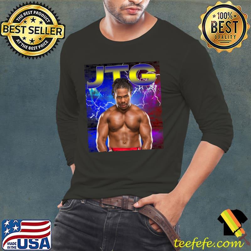 JTG American professional wrestler T-Shirt Long Sleeve Tee JTG American professional wrestler T-Shirt Long Sleeve Tee