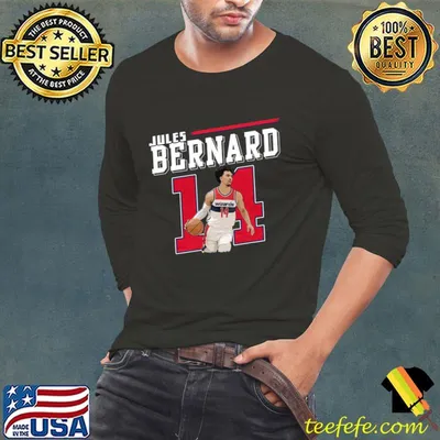 Jules Bernard American professional basketball Washington Wizards T-Shirt