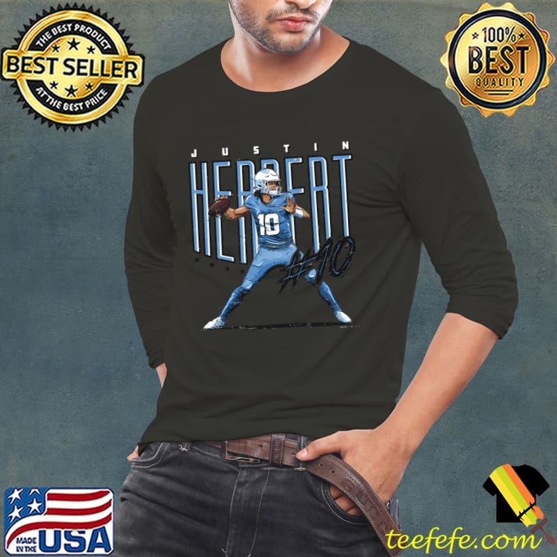 Justin Herbert American football quarterback Los Angenel C Player T-Shirt Justin Herbert American football quarterback Los Angenel C Player T-Shirt