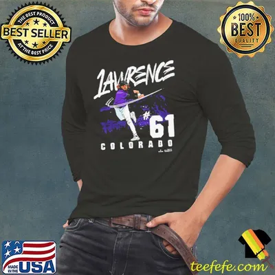 Justin Lawrence 61 Colorado Rookies Baseball Mlb Relentless Spirit Grunge shirt