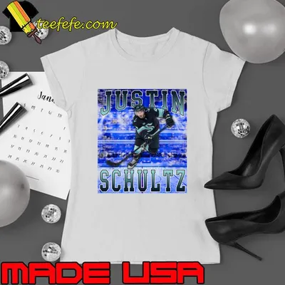 Justin Schultz Canadian professional ice hockey defenceman for the Seattle Kraken T-Shirt