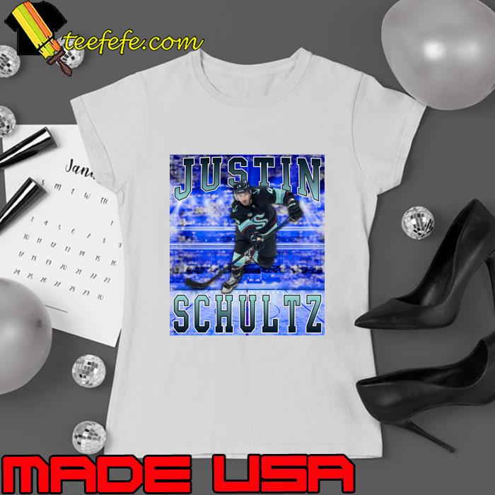 Justin Schultz Canadian professional ice hockey defenceman for the Seattle Kraken T-Shirt
