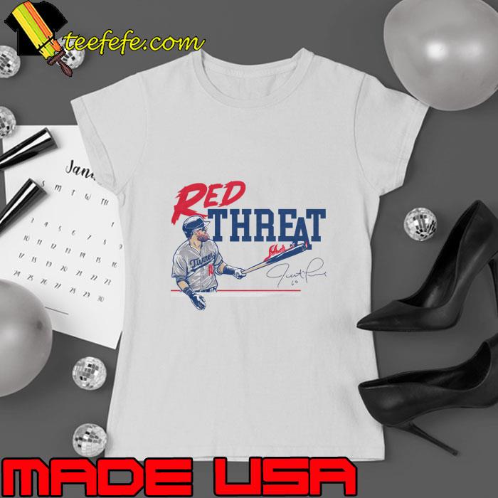 Justin Turner The Red Threat American professional baseball infielder T-Shirt