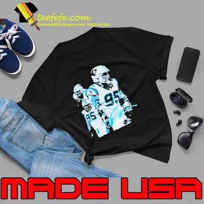 Kai Brown Derrick Brown Carolina Panthers signature shirt