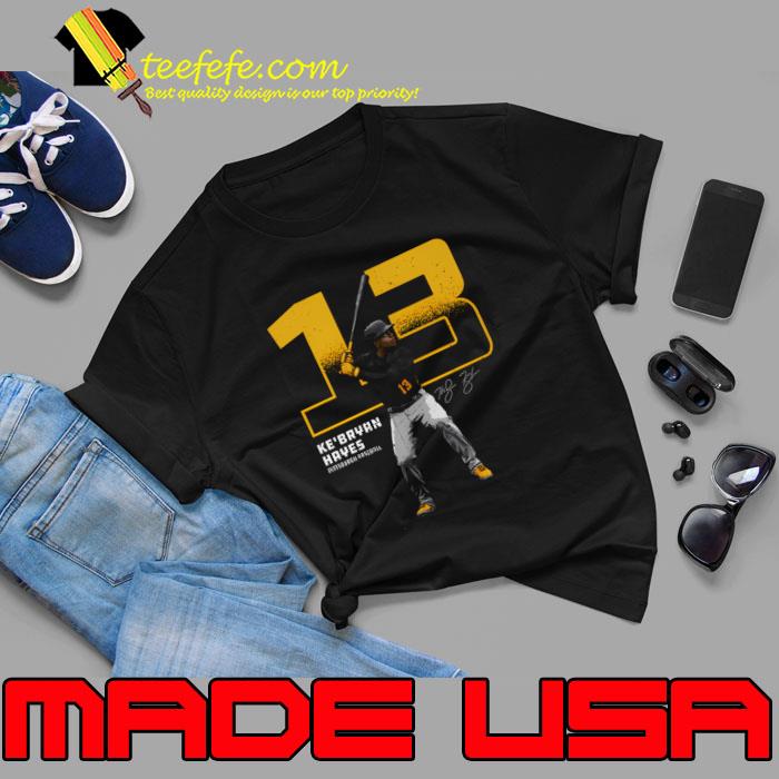 Ke'Bryan Hayes American professional baseball third baseman Pittsburgh Outline T-Shirt