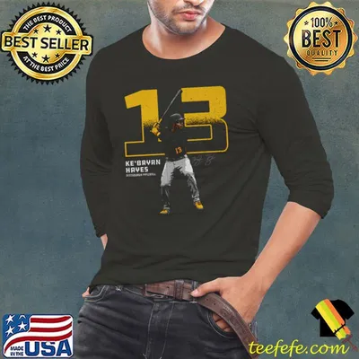 Ke'Bryan Hayes Pittsburgh Outline American professional baseball third baseman T-Shirt